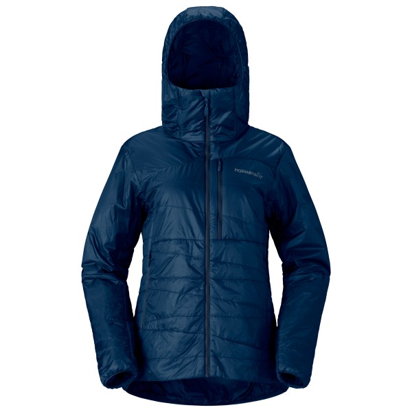 Norrøna - Women's Falketind Thermo40 Hood - Kunstfaserjacke Gr L blau von Norrøna