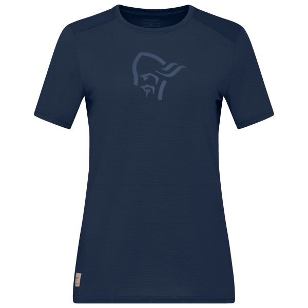 Norrøna - Women's Femund Equaliser Merino T- Shirt - Merinoshirt Gr XS blau von Norrøna