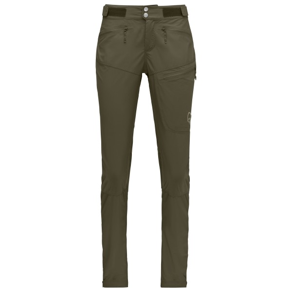 Norrøna - Women's Femund Flex1 Lightweight Pants - Trekkinghose Gr S braun/oliv von Norrøna