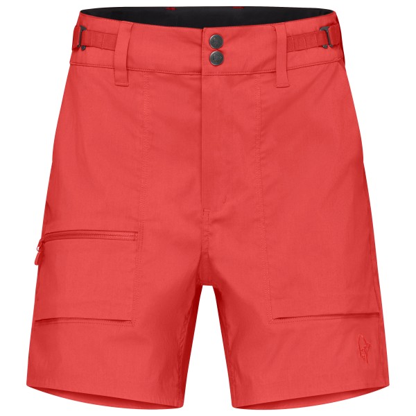 Norrøna - Women's Femund Light Cotton Shorts - Shorts Gr M rot von Norrøna