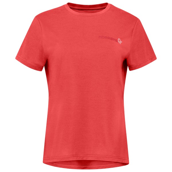 Norrøna - Women's Femund Tech T-Shirt - Funktionsshirt Gr L rot von Norrøna