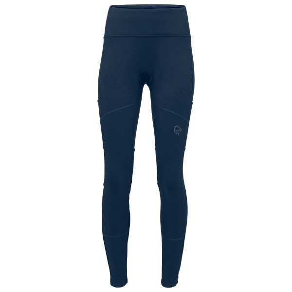 Norrøna - Women's Femund Warmwool Flex2 Tights - Leggings Gr L;M;S;XS blau;schwarz von Norrøna