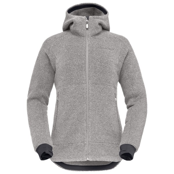 Norrøna - Women's Femund Warmwool3 Hood - Fleecejacke Gr XS grau von Norrøna