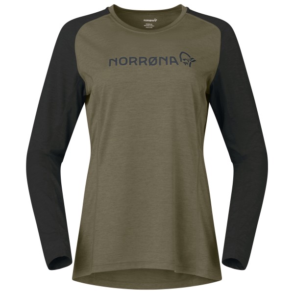 Norrøna - Women's Fjørå Equaliser Lightweight Long Sleeve - Velotrikot Gr L;M;S;XS blau;oliv;rot von Norrøna