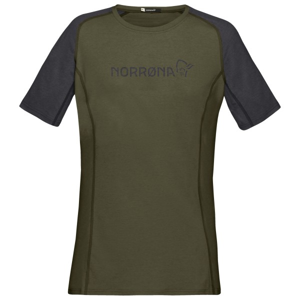 Norrøna - Women's Fjørå Equaliser Lightweight T-Shirt - Velotrikot Gr S oliv von Norrøna