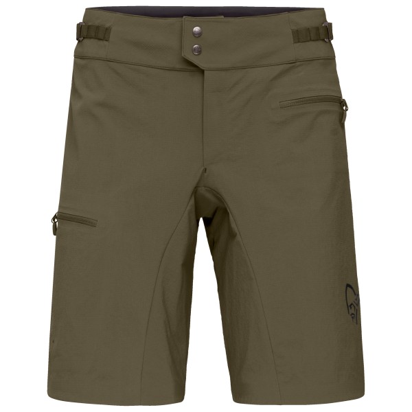 Norrøna - Women's Fjørå Flex1 Light Shorts - Velohose Gr L braun/oliv Norrøna - Women's Fjørå Flex1 Light Shorts - Velohose Gr L braun/oliv von Norrøna
