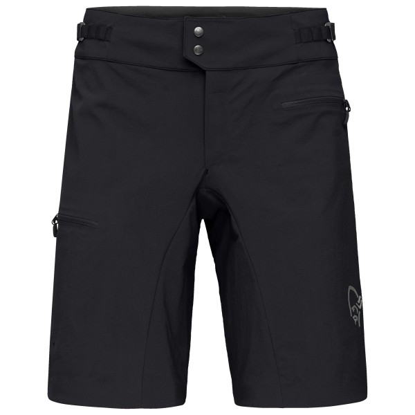 Norrøna - Women's Fjørå Flex1 Light Shorts - Velohose Gr L schwarz von Norrøna