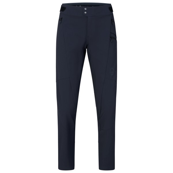 Norrøna - Women's Fjørå Flex1 Tech Pants - Velohose Gr S blau von Norrøna