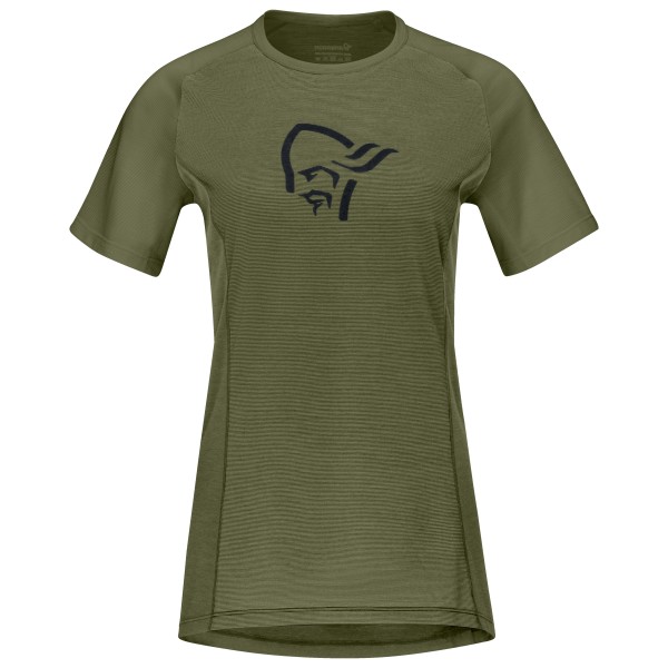 Norrøna - Women's Fjørå Wool T-Shirt - Velotrikot Gr M oliv Norrøna - Women's Fjørå Wool T-Shirt - Velotrikot Gr M oliv von Norrøna