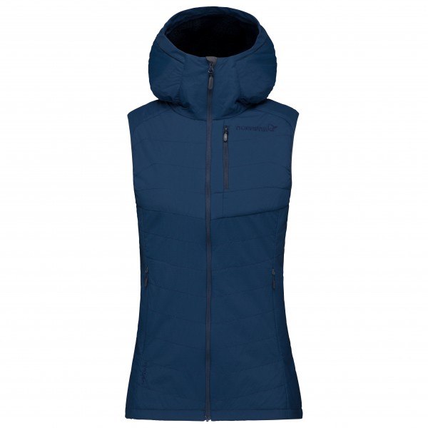 Norrøna - Women's Lyngen Alpha90 Vest - Fleecegilet Gr L blau von Norrøna