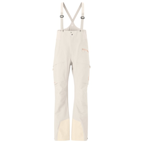 Norrøna - Women's Møre GORE-TEX Salopette - Skihose Gr L weiß/beige von Norrøna