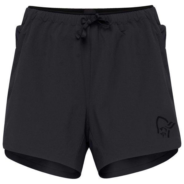 Norrøna - Women's Senja Flex1 4'' Shorts - Laufshorts Gr L schwarz von Norrøna