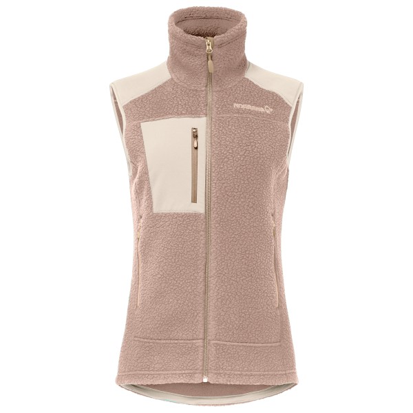 Norrøna - Women's Trollveggen Thermal Pro Vest - Fleecegilet Gr L braun von Norrøna