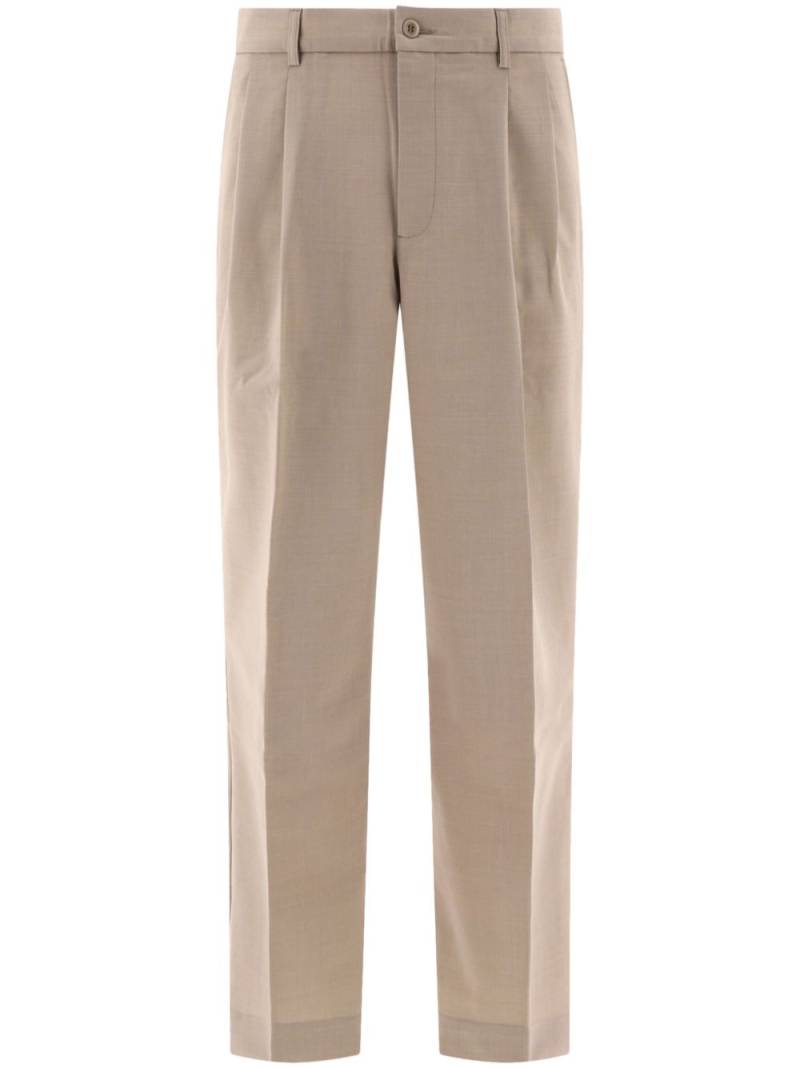 Norse Projects Benn pleated trousers - Neutrals von Norse Projects