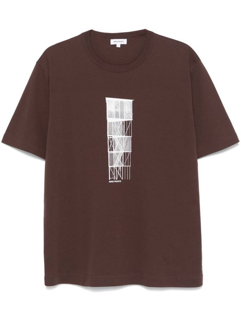 Norse Projects Holger T-shirt - Red von Norse Projects