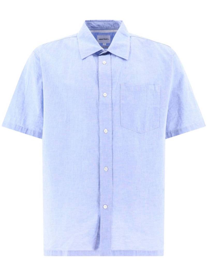 Norse Projects Ivan Relaxed shirt - Blue von Norse Projects