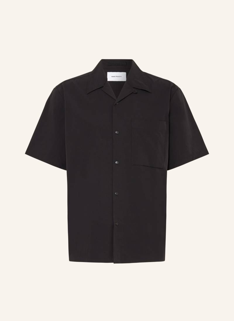 Norse Projects Resorthemd Carsten Regular Fit schwarz von Norse Projects