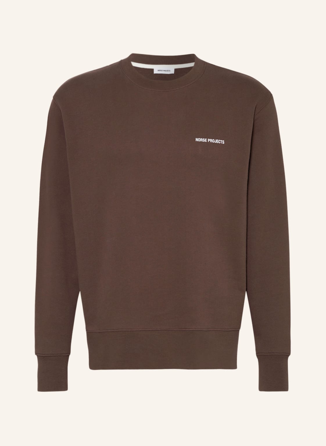 Norse Projects Sweatshirt Arne braun von Norse Projects