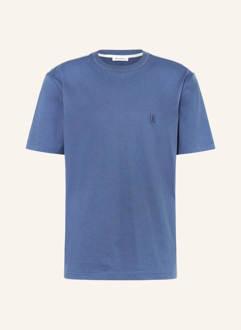 Norse Projects T-Shirt Johannes blau von Norse Projects