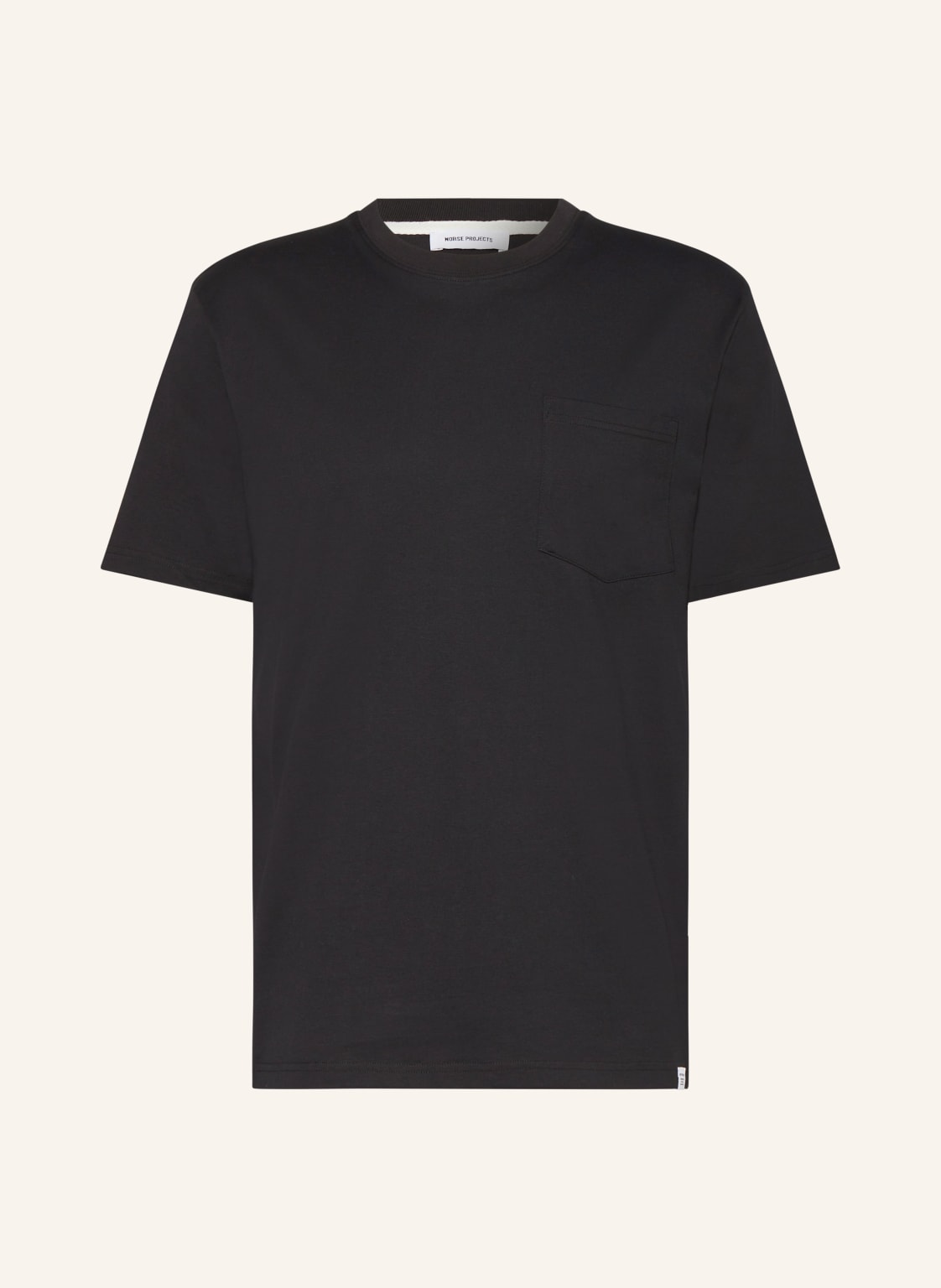 Norse Projects T-Shirt Johannes schwarz Norse Projects T-Shirt Johannes schwarz von Norse Projects