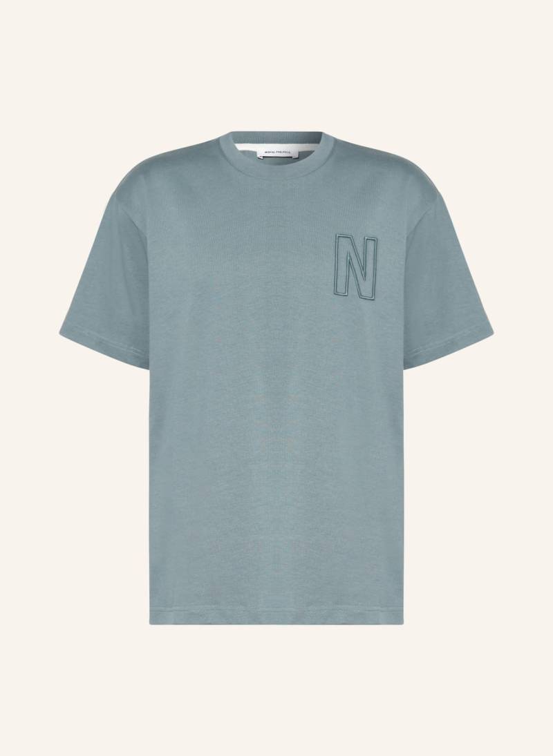 Norse Projects T-Shirt Simon blau von Norse Projects