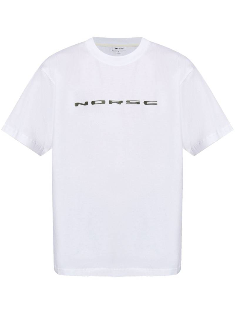 Norse Projects logo-print cotton T-shirt - White von Norse Projects