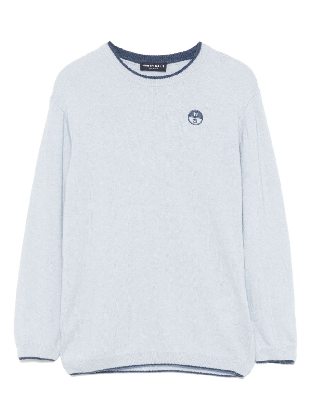 North Sails Kids logo-embroidered sweater - Blue von North Sails Kids