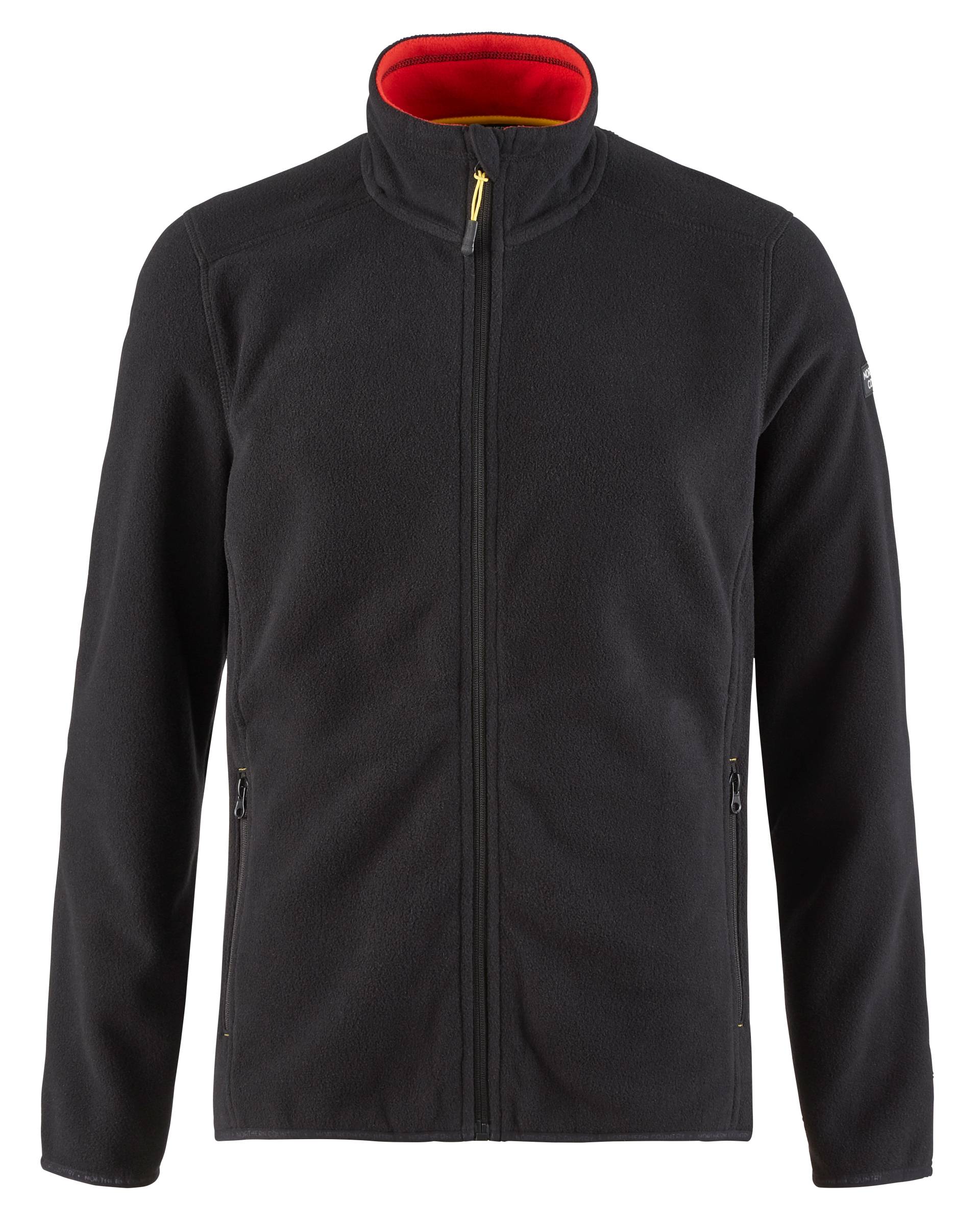 Northern Country Fleecejacke, perfekt zum Arbeiten, hoher Kragen, Bartschutz, 2 Vordertaschen Northern Country Fleecejacke, perfekt zum Arbeiten, hoher Kragen, Bartschutz, 2 Vordertaschen von Northern Country