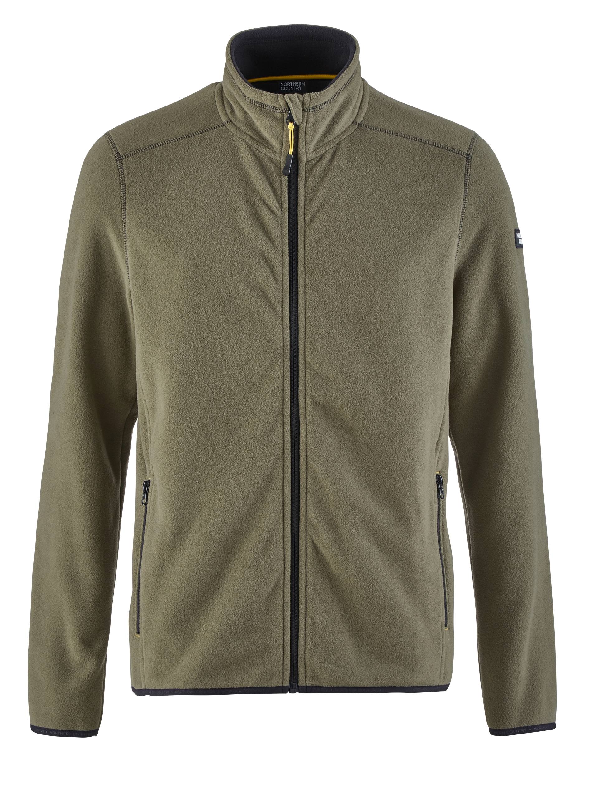 Northern Country Fleecejacke, perfekt zum Arbeiten, hoher Kragen, Bartschutz, 2 Vordertaschen Northern Country Fleecejacke, perfekt zum Arbeiten, hoher Kragen, Bartschutz, 2 Vordertaschen von Northern Country