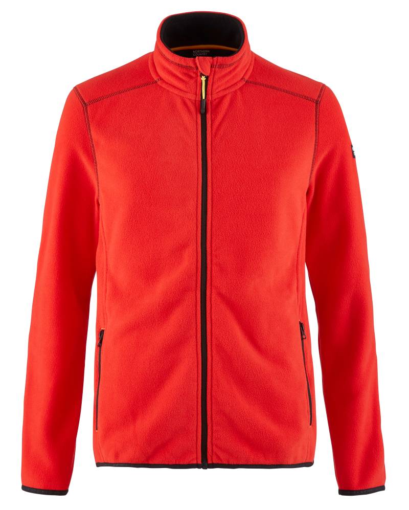 Northern Country Fleecejacke, perfekt zum Arbeiten, hoher Kragen, Bartschutz, 2 Vordertaschen Northern Country Fleecejacke, perfekt zum Arbeiten, hoher Kragen, Bartschutz, 2 Vordertaschen von Northern Country