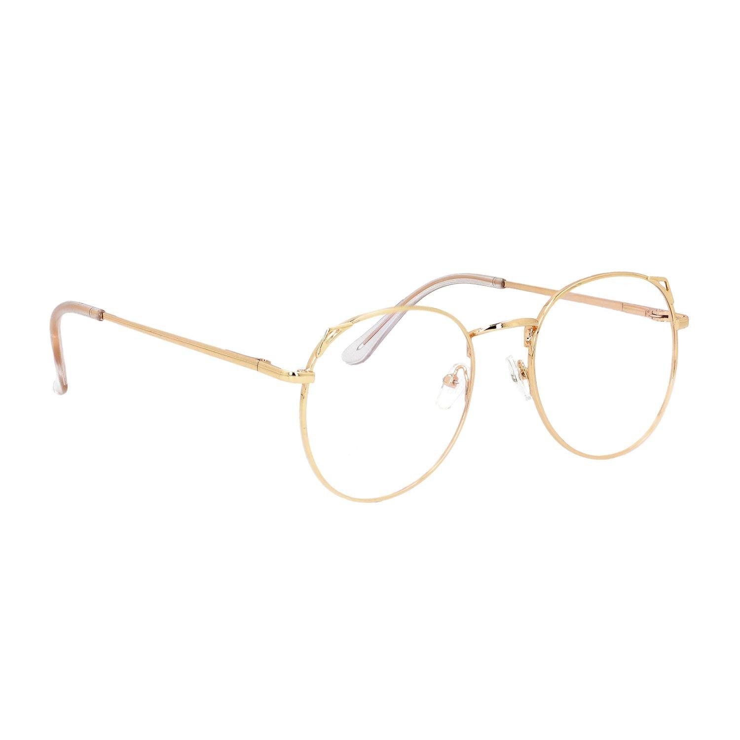 Northio - Anti-Blaulichtbrille Katze Gold, für Herren, One Size