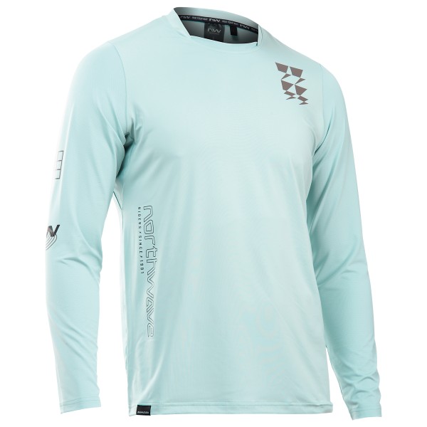 Northwave - Bomb Jersey Long Sleeve - Velotrikot Gr XXL grau von Northwave