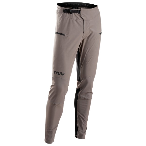 Northwave - Bomb Long Pants - Velohose Gr S braun/grau von Northwave