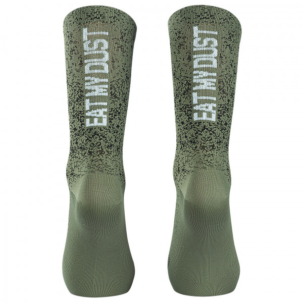 Northwave - Eat My Dust Sock - Velosocken Gr L oliv von Northwave