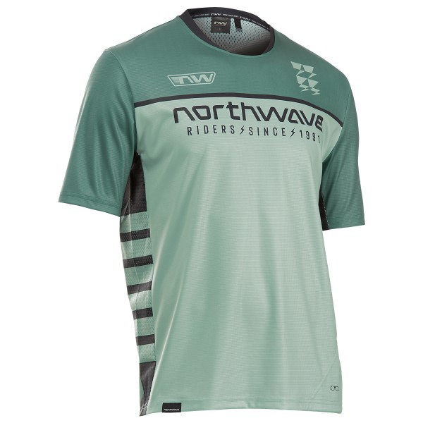 Northwave - Edge 2 Jersey Short Sleeve - Velotrikot Gr XL türkis von Northwave