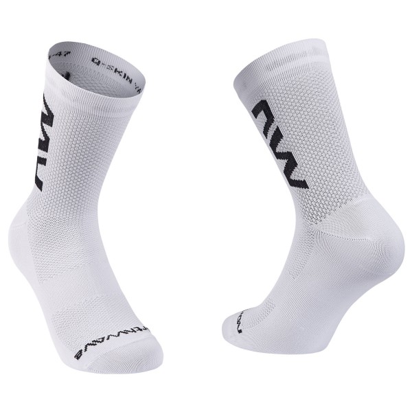 Northwave - Extreme Air Mid Sock - Velosocken Gr L grau von Northwave