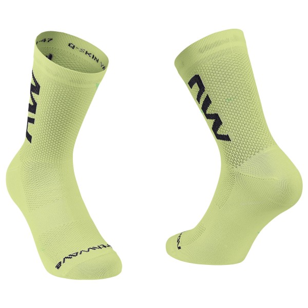 Northwave - Extreme Air Mid Sock - Velosocken Gr L grün von Northwave