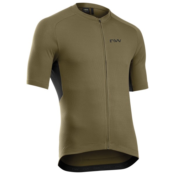 Northwave - Force 2 Jersey Short Sleeve - Velotrikot Gr M oliv von Northwave