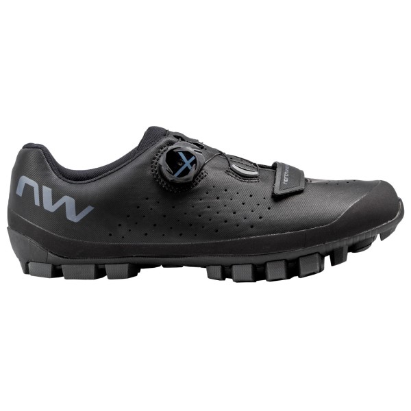 Northwave - Hammer Plus Wide - Veloschuhe Gr 44,5 schwarz/grau von Northwave