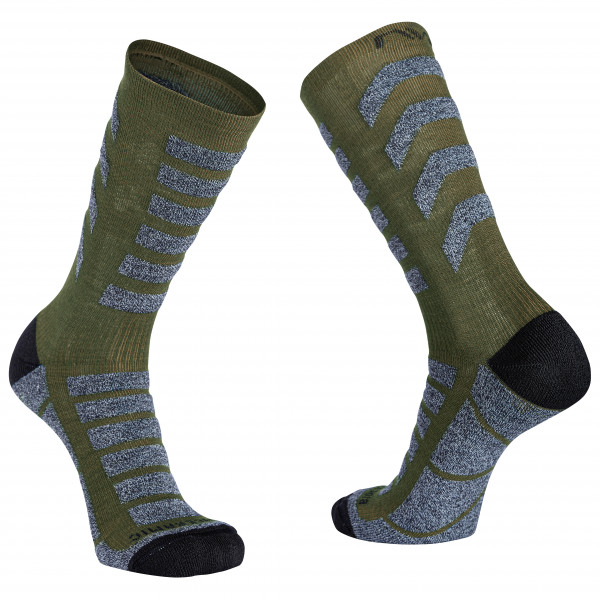 Northwave - Husky Ceramic High Sock - Velosocken Gr L oliv von Northwave