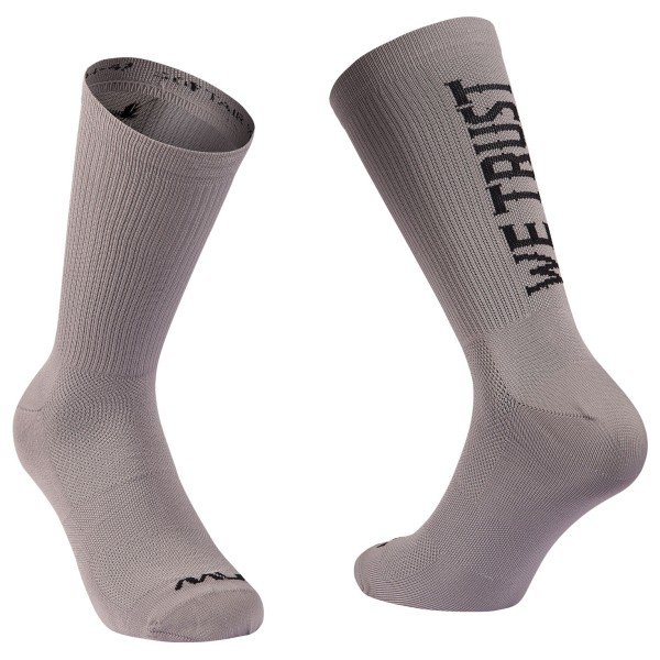 Northwave - In Dust We Trust Sock - Velosocken Gr L grau von Northwave