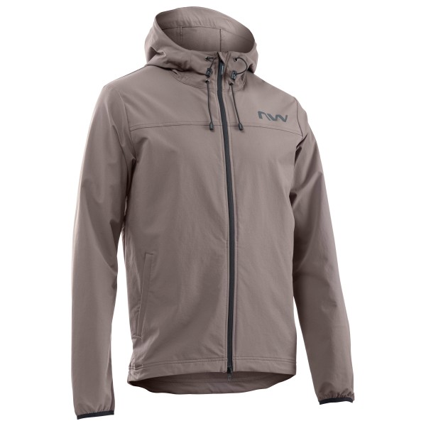 Northwave - Rampage Lightshell Jacket - Velojacke Gr L braun/grau Northwave - Rampage Lightshell Jacket - Velojacke Gr L braun/grau von Northwave