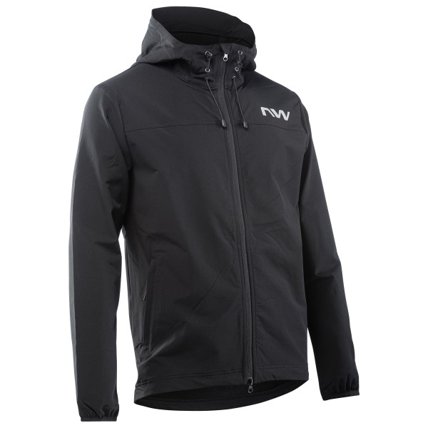Northwave - Rampage Lightshell Jacket - Velojacke Gr XL schwarz/grau von Northwave