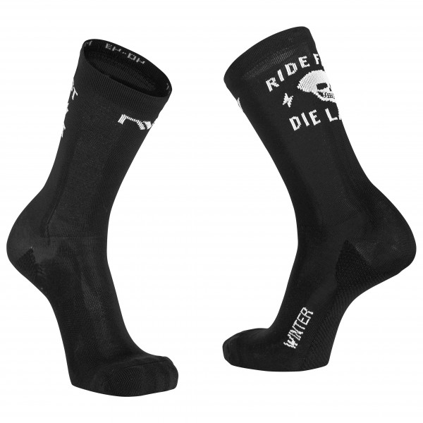 Northwave - Ride Fast Die Last - Velosocken Gr L;M;S schwarz von Northwave