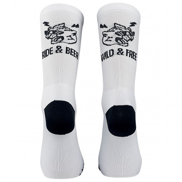 Northwave - Ride & Beer Sock - Velosocken Gr L;S grau;schwarz von Northwave