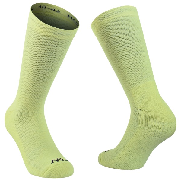 Northwave - Switch High Sock - Velosocken Gr L grün von Northwave