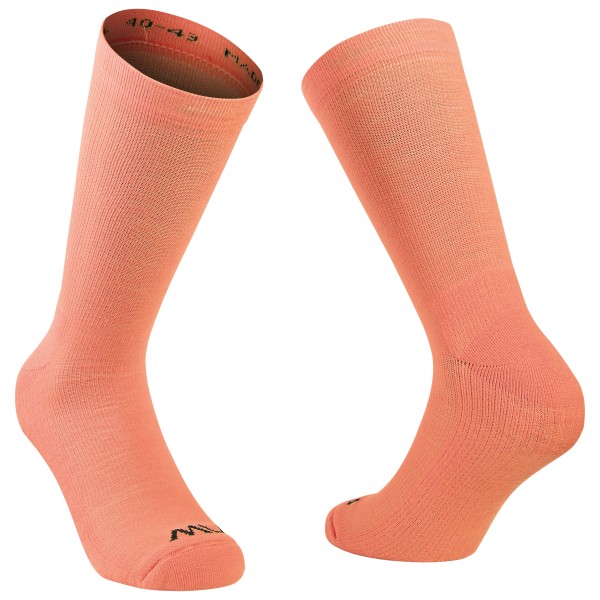 Northwave - Switch High Sock - Velosocken Gr L rosa von Northwave