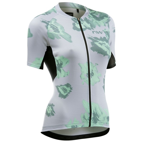 Northwave - Women's Force Evo Jersey Short Sleeve - Velotrikot Gr L grau von Northwave