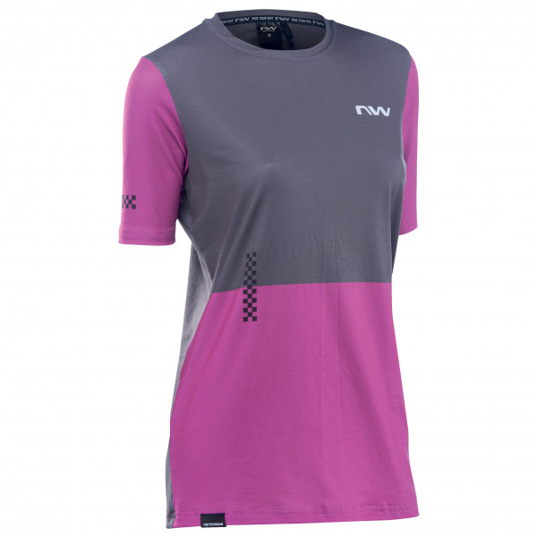 Northwave - Women's Xtrail 2 Jersey Short Sleeve - Velotrikot Gr L;M;S;XL;XS grau/braun;schwarz/grau von Northwave