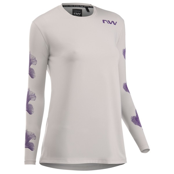 Northwave - Women's Xtrail Long Sleeve Jersey - Velotrikot Gr L grau von Northwave